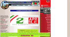 Desktop Screenshot of novara.anpi.it